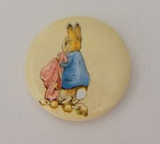 1998 Vintage Frederick Warne & Co Peter Rabbit Pin Button picture