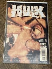 Incredible Hulk #44 Rare Newsstand HTF Low Print 1st App Agent S-2 Marvel 2002 picture