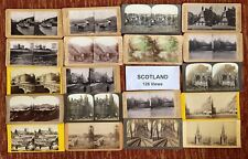 Lot of 282 Stereoscopic Three-diminsional Views of Scotland, Ireland, & Wales picture