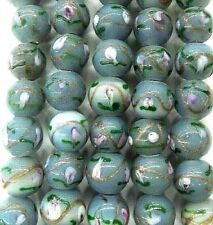Venetian Grey GHOST Trade Beads { 15 }  antique style African wholesale L1567 picture