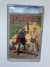 Rare Prize Comics #44: Classic Golden Age Comic 1944 CGC Graded Only 5 picture