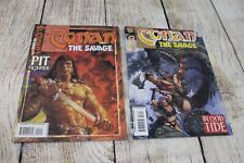 1995 Marvel Conan The Savage #2 & #3 Pit Fighter Blood Tide *Low to Mid Grade* picture