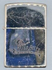 Vintage 1997 Wild Bill’s Dinner Entertainment Advertise Chrome Zippo Lighter NEW picture