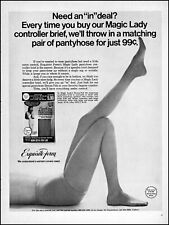 1969 Woman's Torso Legs Magic Lady pantyhose briefs vintage photo print ad L15 picture