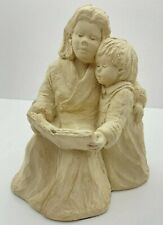 Dee Crowley Mothers Love Austin Art Sculpture Vtg 1996 Storytime Signed picture