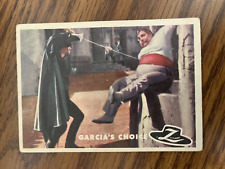 1958 Topps Zorro #15 Garcias Choice Ex picture