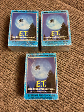 (3) 1982 Topps THE EXTRA-TERRESTRIAL (E.T.) Complete Sets - 87 Cards Per Set picture