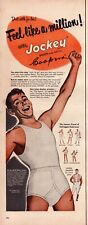 1951 Jockey Men's Underwear Print Ad Shorts Feel Like A Million picture