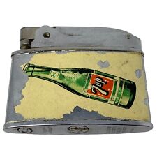7up Soft Drink Advertising Pocket Lighter Vintage 50s 60s 7 UP Soda Pop Cola picture