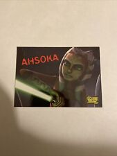 2008 Topps Star Wars: The Clone Wars Foil Ahsoka Tano #3 NM+ picture