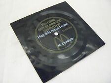 McDonald’s Win A Million Dollar Menu Song Promo 33-1/3RPM Record - Works picture