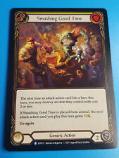 1x FOIL SMASHING GOOD TIME (Y) - Flesh and Blood - Everfest 1st Ed picture
