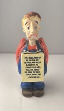 Vtg 1976 Rare The Razor Bum Figurine Man Barber Shop picture