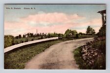 Glasco NY-New York, Panoramic View Villa St Dominic, Antique Vintage Postcard picture