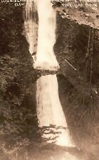 Vintage Postcard RPPC Bridal Veil Falls Columbia River Highway OR Oregon picture