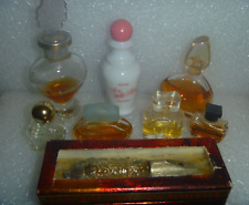 $BiG Sale$ Tiny Real Perfume Bottles~*~1 Avon~*~1 Faberge in Box~*~Read Below picture