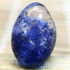 1.9Ct Very Rare NATURAL Beautiful Blue Dumortierite Quartz Crystal Pendant picture
