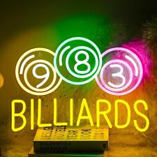 BILLIARDS LED Light Sign 12