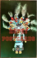 HOPI KACHINA ~ BUTTERFLY MAIDEN ~ MUSEUM OF NO. ARIZONA ~ postcard ~ 1960s picture