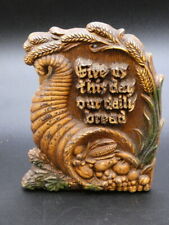 Vintage Thanksgiving Multi Production Napkin Holder USA Give Us This Day picture
