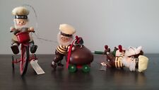 Hershey's Kurt Adler Christmas Elf Ornaments Lot Of 3 NWT picture