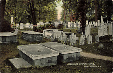 Postcard Cooperstown, New York: James Fenimore Cooper's Grave Author picture