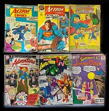 DC SILVER AGE Lot of 12 issues — LOW GRADE 10 and 15 cents - Superman Supergirl picture
