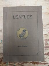 The Leaf-Lee Booklet Senior Number By The Pupils Of The Lee School Manchester MA picture