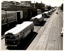 LD315 1953 Original Hager Photo MINNEAPOLIS BUS STRIKE ENDS Twin City Lines picture