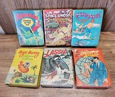 (6) Vintage Big Little Books Comics SPACE GHOST AQUAMAN BUGS BUNNY U.N.C.L.E. picture