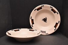 Ahwahnee Hotel Yosemite National Park Sterling Restaurant Ware Rimmed Soup Bowls picture