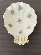 Limoges Francam Porcelain Vintage Floral  Spoon Rest picture