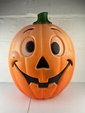 Vintage 1997 Pumpkin Blow Mold 24” Halloween Jack O Lantern Decor Grand Venture picture