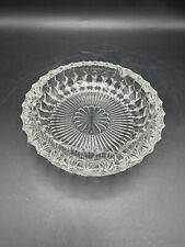 Vintage Heavy Glass Ashtray picture