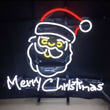 Merry Christmas Santa Claus Neon Sign 24
