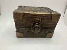 Ring Bearer Box Or Treasure Chest Decor With Pillow MZ bergen box bronze picture