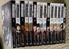 Kakegurui: Compulsive Gambler Manga Set Vol. 1-15 English 1st Yen Press Printing picture