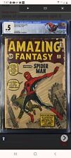AMAZING FANTASY #15 (MARVEL 1962) CGC  0.5 1ST. APPEARANCE SPIDER-MAN LEE/DITKO  picture