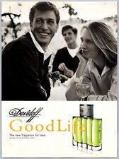 Goodlife Davidoff The New Fragrance For Men Sept, 1999 Full Page Print Ad picture