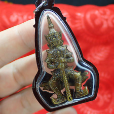 Thao Wessuwan Giant God Talisman Dragon Pendant Thai Buddha Amulet Rare Charm picture