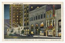 Harvey's Famous Restaurant, Mayflower Hotel, Washington DC ca.1930's picture