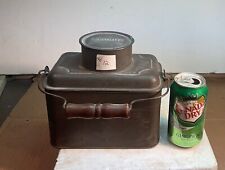 #12  VY RARE MARKED FAVORITE BREAKER BOYS/CHILDS MINERS LUNCH PAIL 3 PCS 7” TALL picture