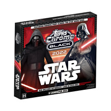 Topps Star Wars Black Chrome 2022 Hobby Box - 1 Encased Auto Per Box picture