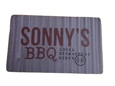 Sonny's Real Pit BBQ Restaurant Gift Cards 10 Cards $0 Balance COLLECTABLE picture