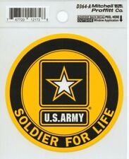 US ARMY SOLDIER FOR LIFE DECAL STICKER - MADE IN THE USA - 1 DAY HANDLING picture