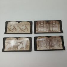 Lot Of 4 Keystone View Company Antique Stereoviews picture