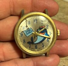 Vintage 1971 Sorry Charlie Sunkist Advertising Watch Mechanical Working No Band picture