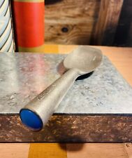 Vintage Collectible Zeroll Ice Cream Scoop Paddle Spade Spoon Aluminum Blue End picture
