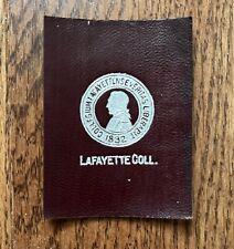 Vintage Leather Tobacco Patch - Lafayette College picture