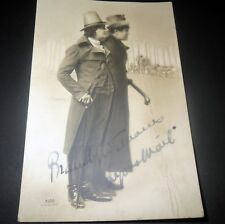 C. 1900 SIGNED Antique PHOTOGRAPH Postcard Lot VAUDEVILLE BROADWAY MOVIE ACTORS picture